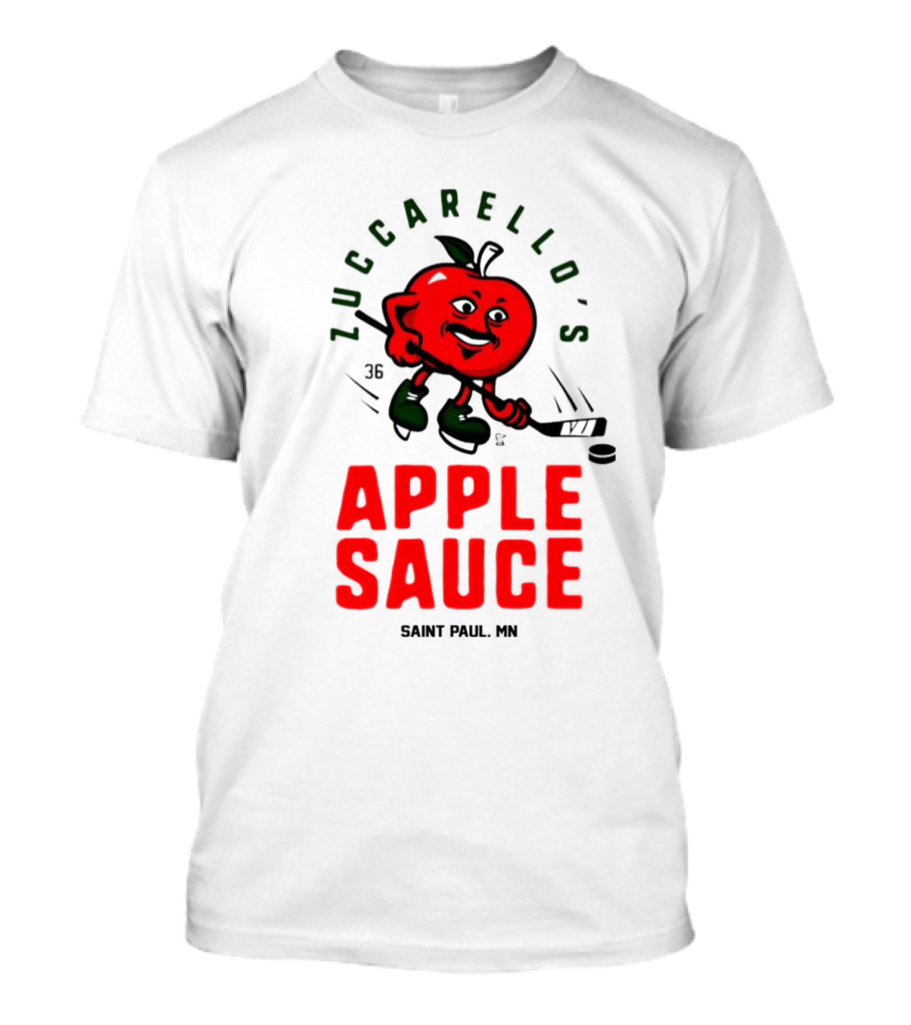 Zuccarello's Applesauce Hockey Saint Paul MN T-Shirt