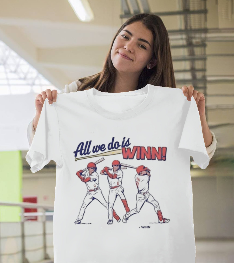 All We Do Is Winn Masyn Blaze Baseball Swing Winn T-Shirt