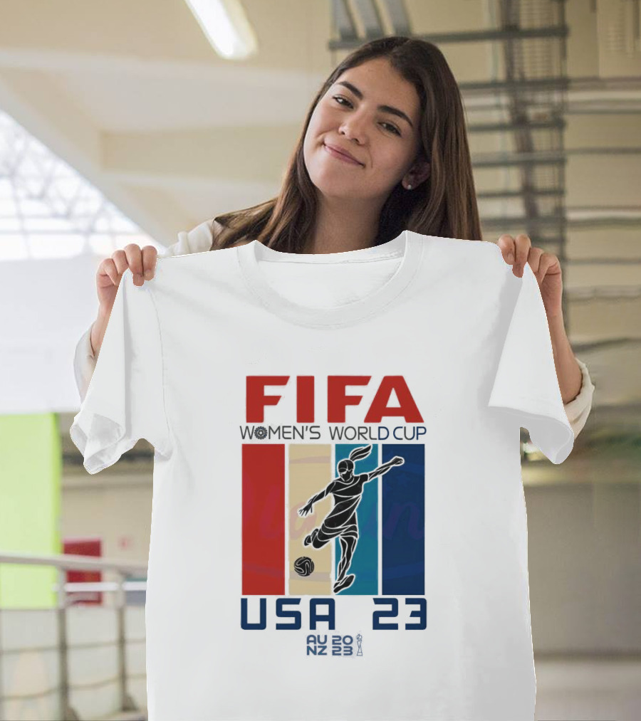 FIFA Women's World Cup USA 23 Soccer Player T-Shirt