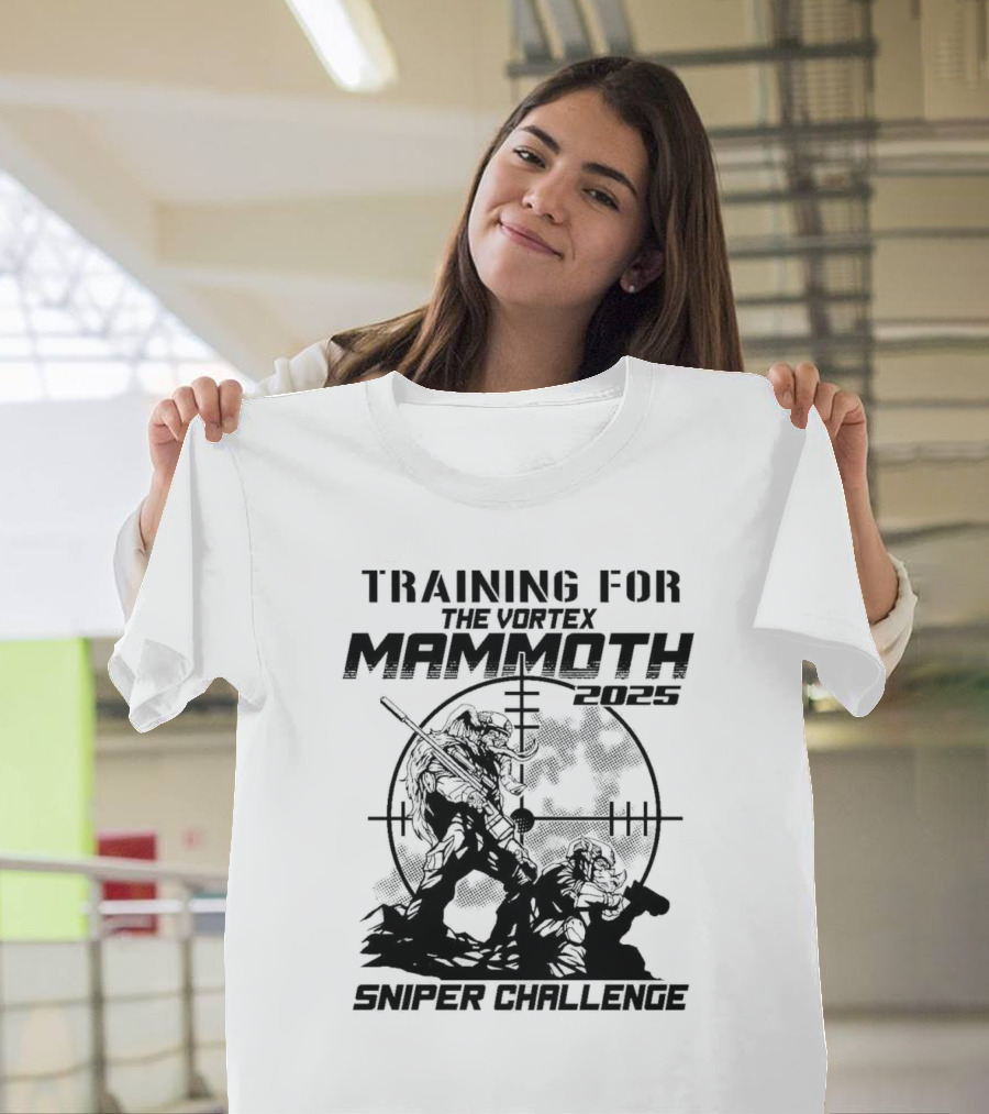 Training for the Vortex Mammoth 2025 Sniper Challenge with Tactical T-Shirt