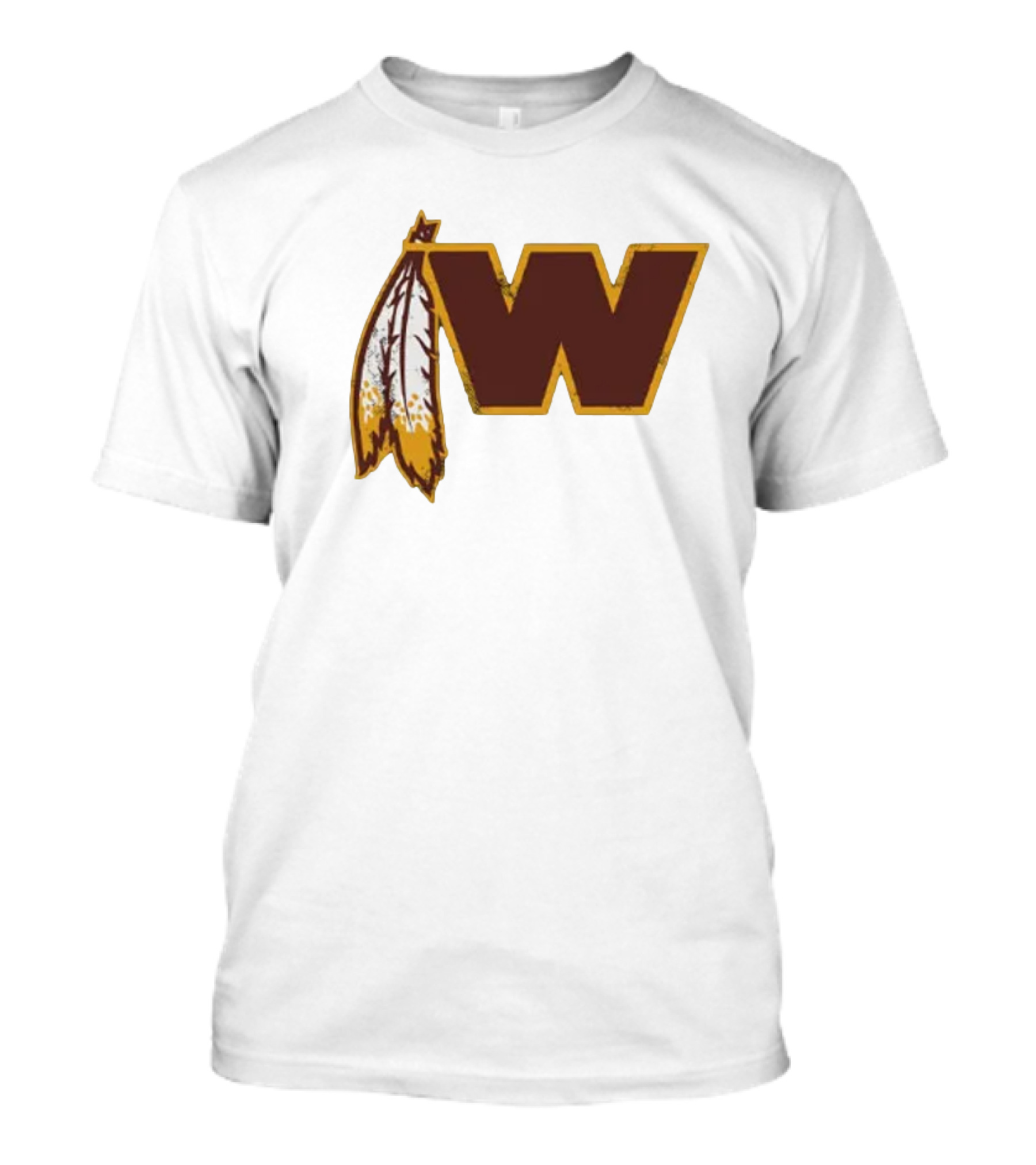 Washington Commanders Feather T-Shirt