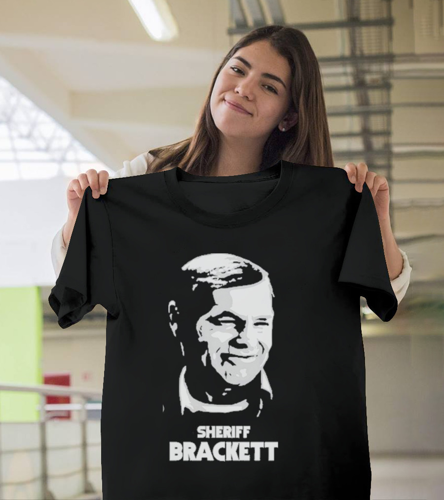 Sheriff Brackett Fright Rags Monochrome T-Shirt