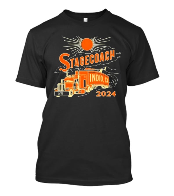 Stagecoach Indio CA Truck T-Shirt