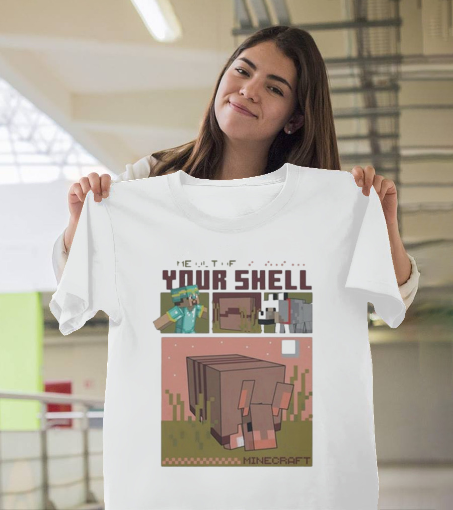 Minecraft New Come Out Of Your Shell T-Shirt