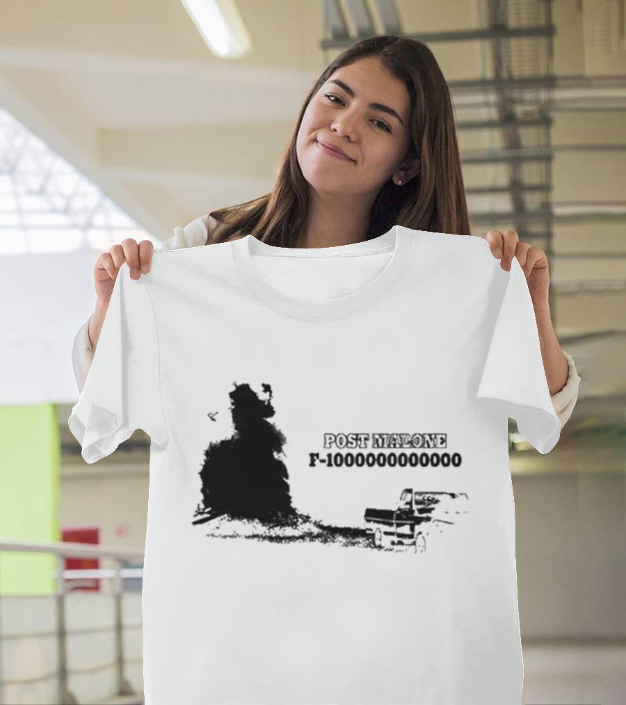 Post Malone F-1000000000000 Yellow Truck Scene T-Shirt
