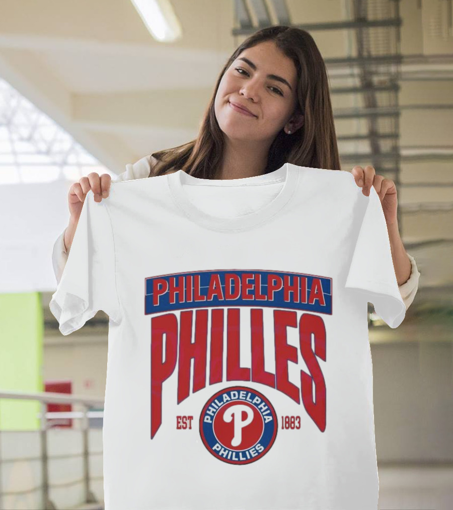 Philadelphia Phillies Est. 1883 Vintage Baseball T-Shirt