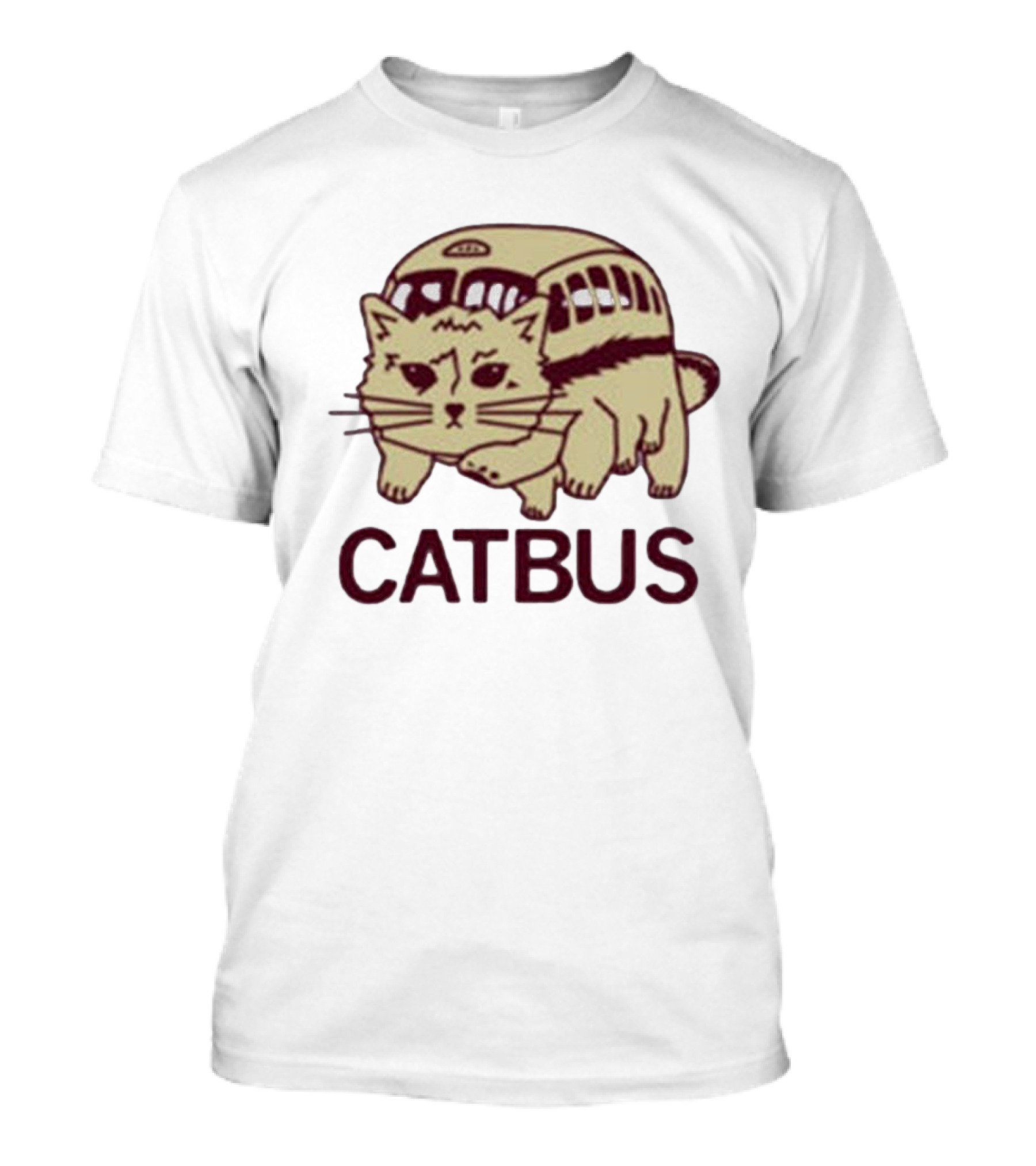 Catbus My Neighbor Totoro Public Transportation Deserve T-Shirt