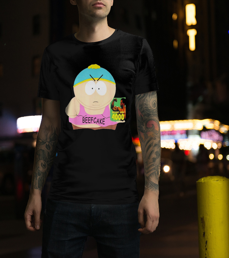 Eric Cartman Beefcake Weight Gain 4000 Promotion 2000 T-Shirt