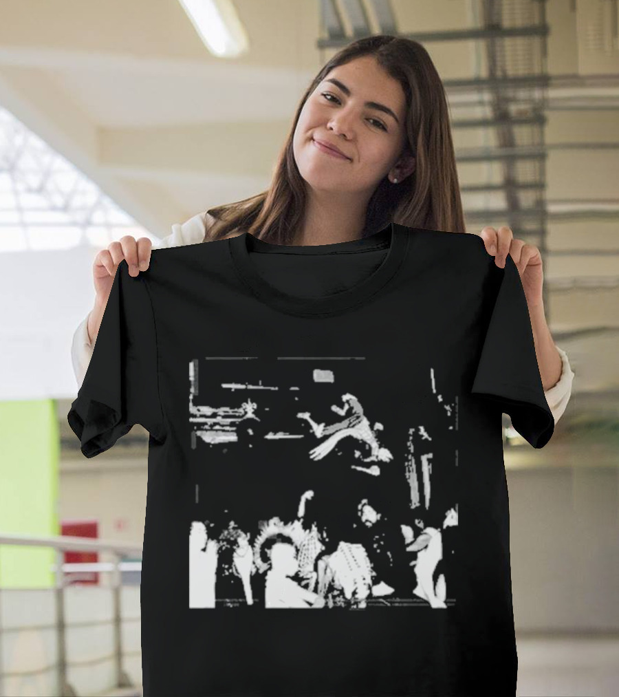 Funny Ahh Tees Luffy X Die Lit Crowd Jumping Scene T-Shirt