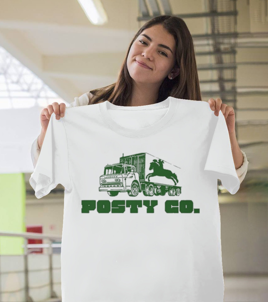 Post Malone F1 Posty Co. Horse Truck Trillion Thermal T-Shirt