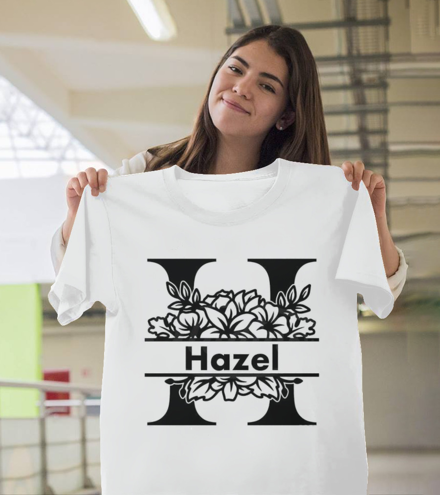 Hazel Floral Monogram H T-Shirt