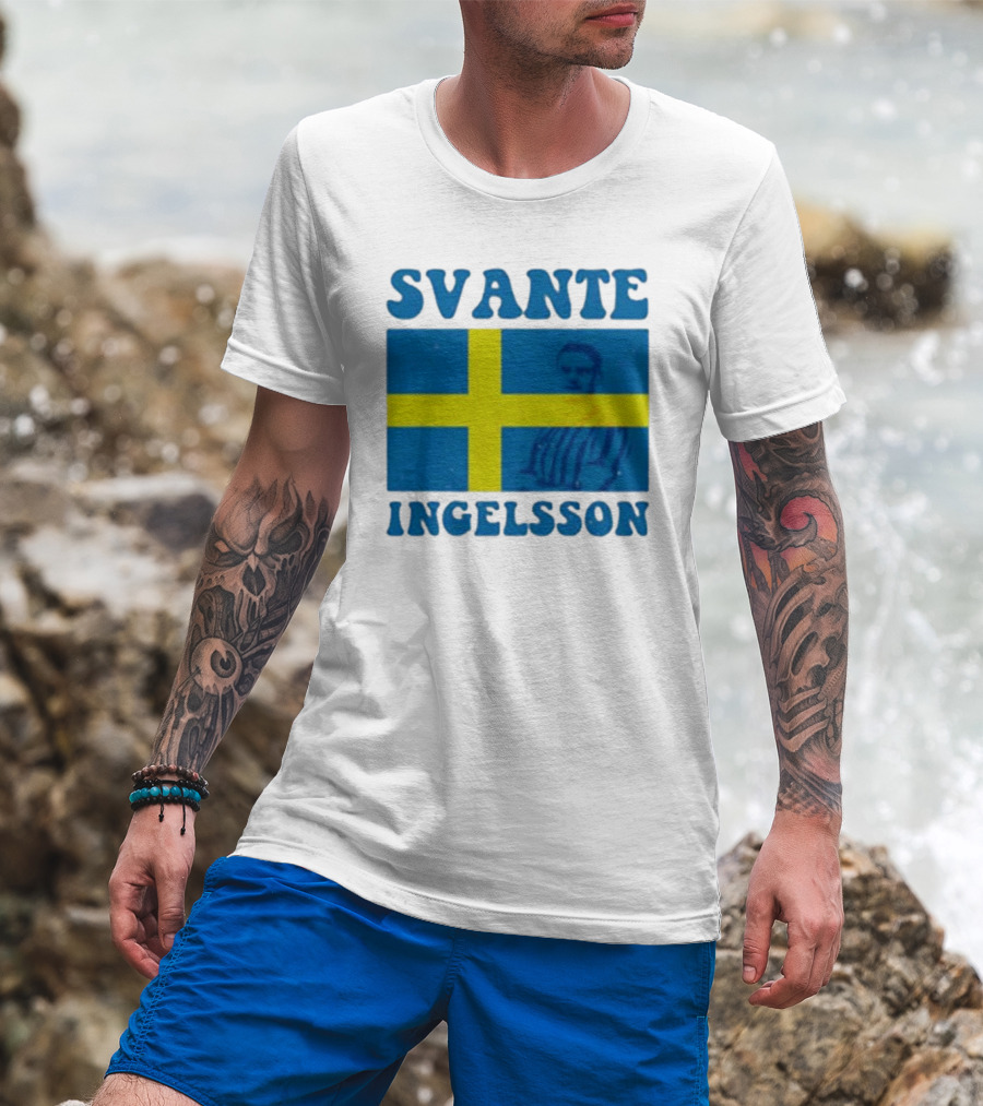 Svante Ingelsson Swedish Flag Sheffield Wednesday EFL T-Shirt