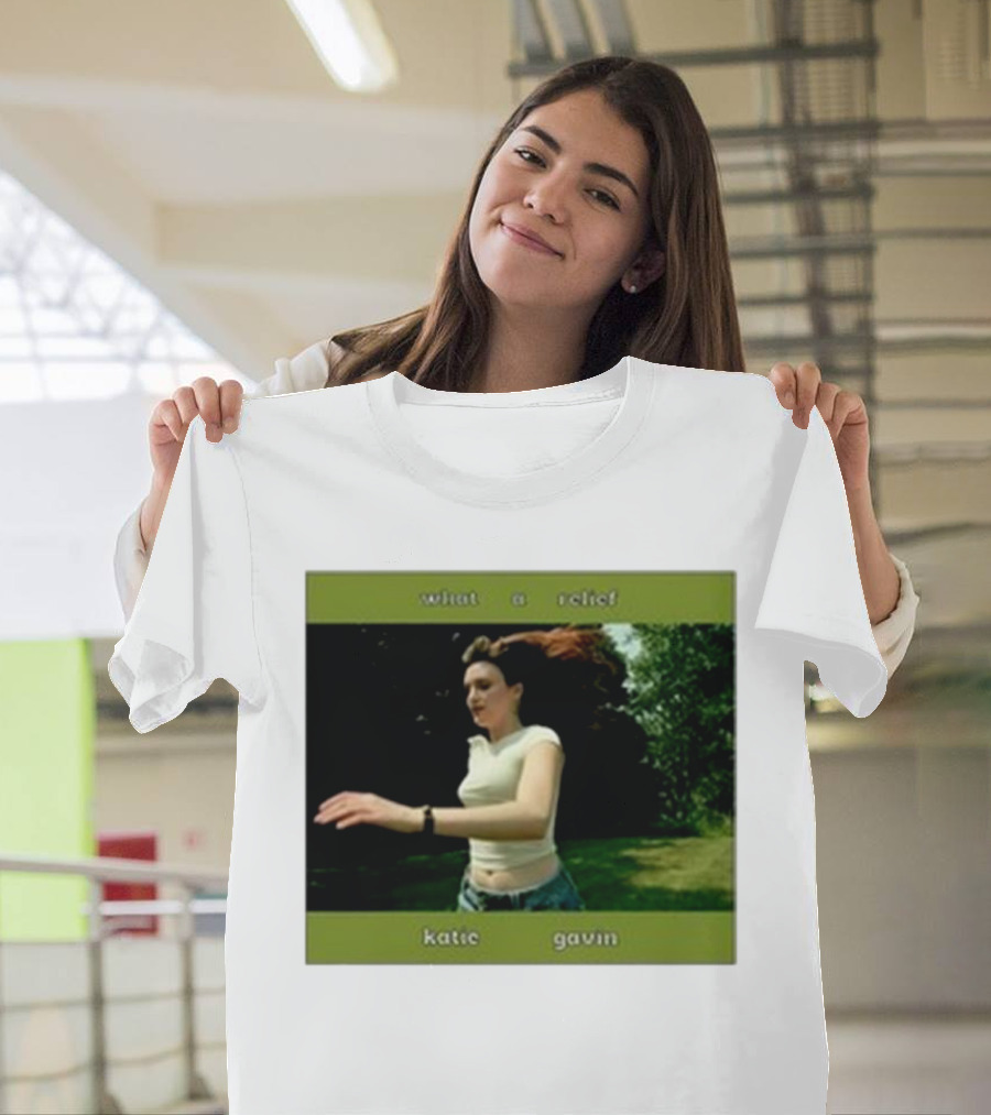 What A Relief Katie Gavin Running Green Park Scene T-Shirt