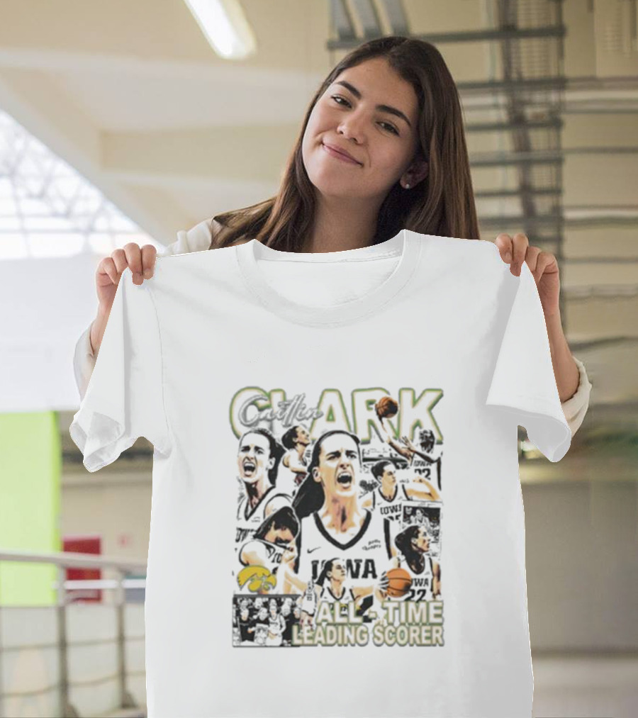 Clark Iowa All Time Leading Scorer Basketball Highlights T-Shirt
