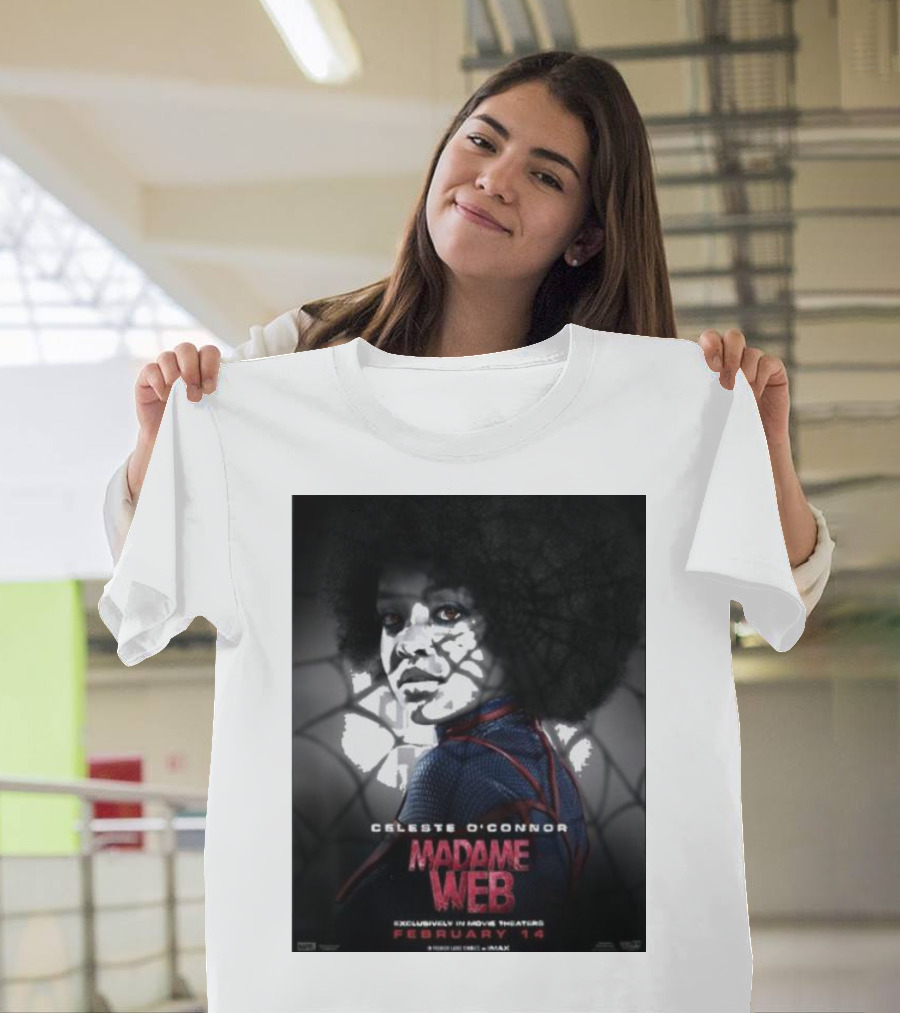 Celeste O’Connor in Madame Web Exclusively in Movie Theaters February 14 T-Shirt