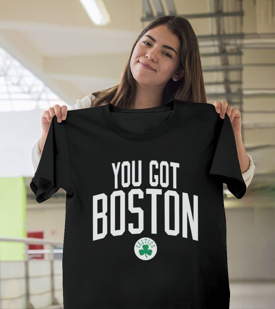 You Got Boston Celtics Logo Green Clover T-Shirt