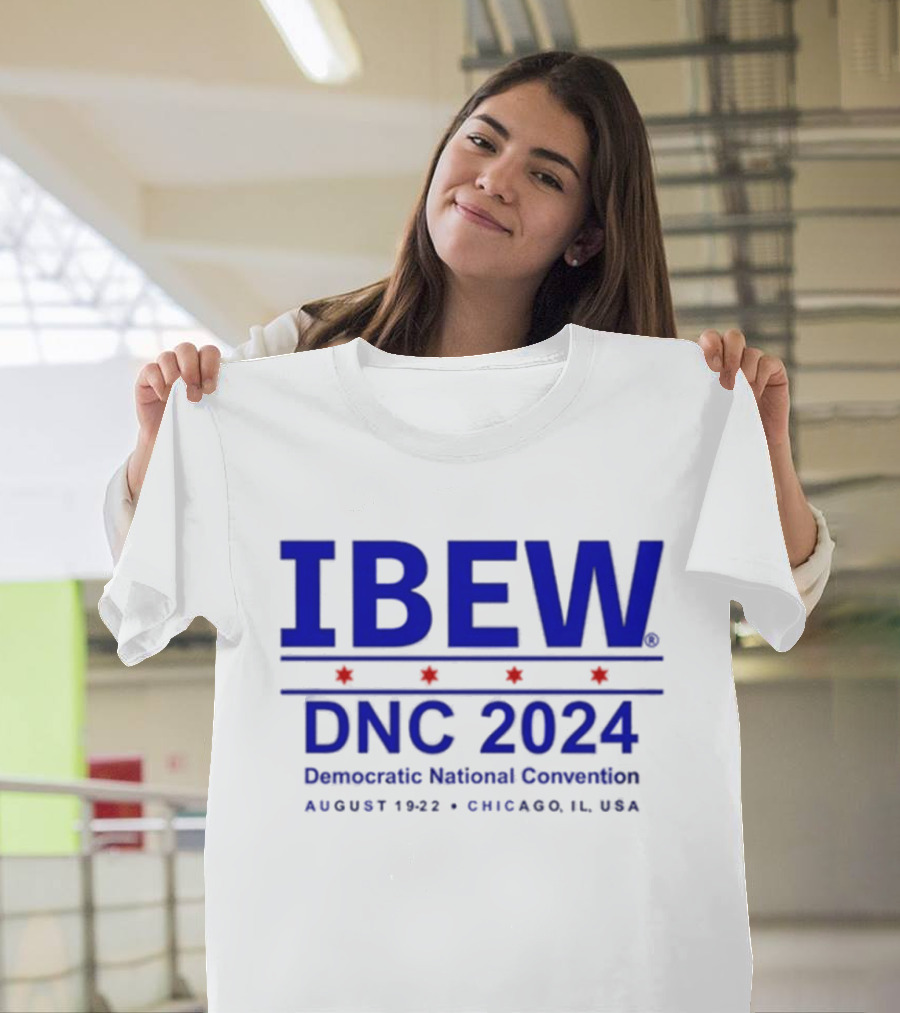 IBEW DNC 2024 Democratic National Convention August 19-22 Chicago IL USA T-Shirt