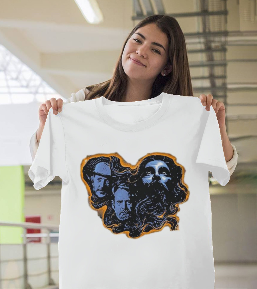 The White Buffalo A Freight Train Through The Night Faces And Mystical T-Shirt