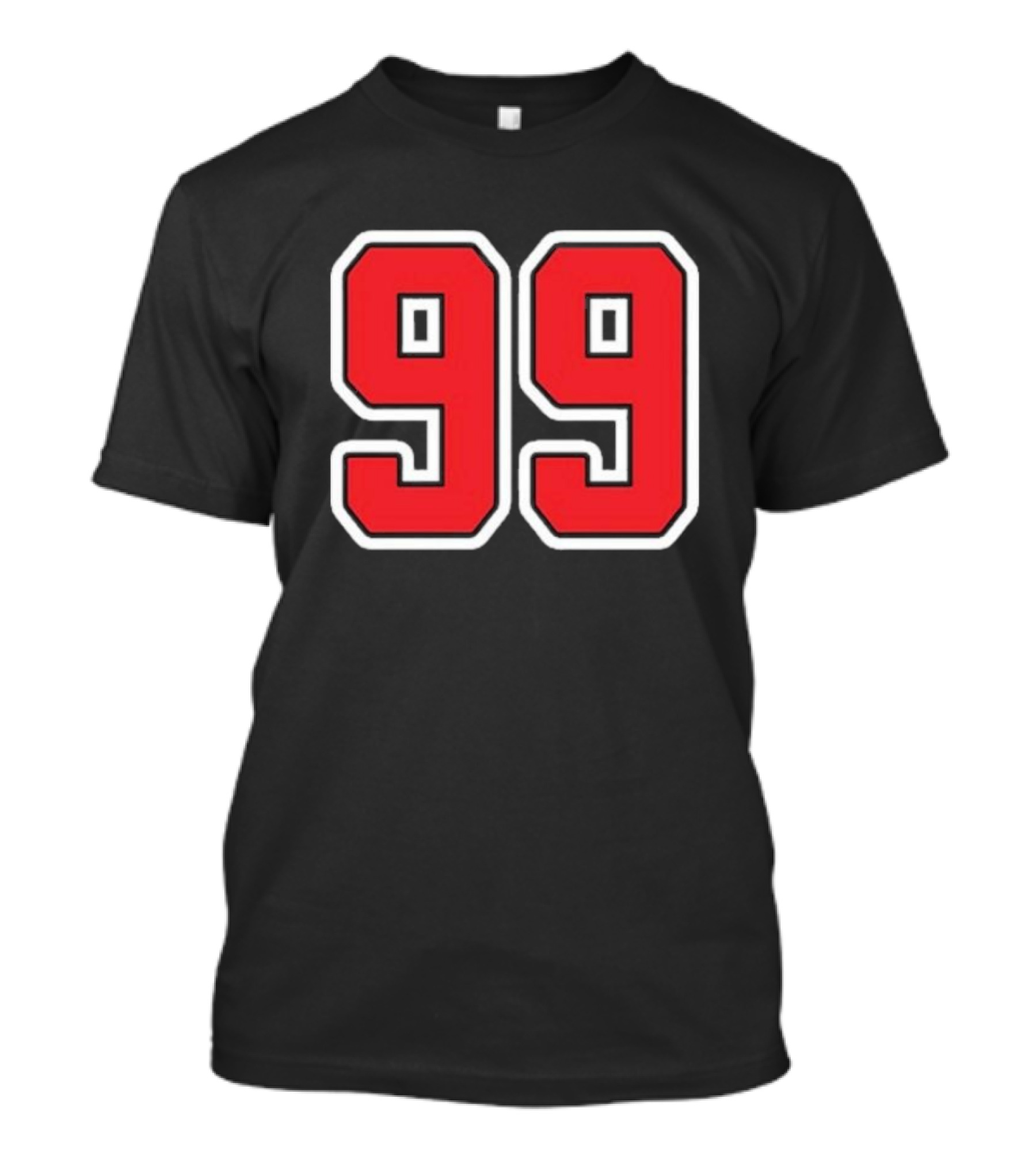 Broccoli City 2024 99 Red Numerals T-Shirt