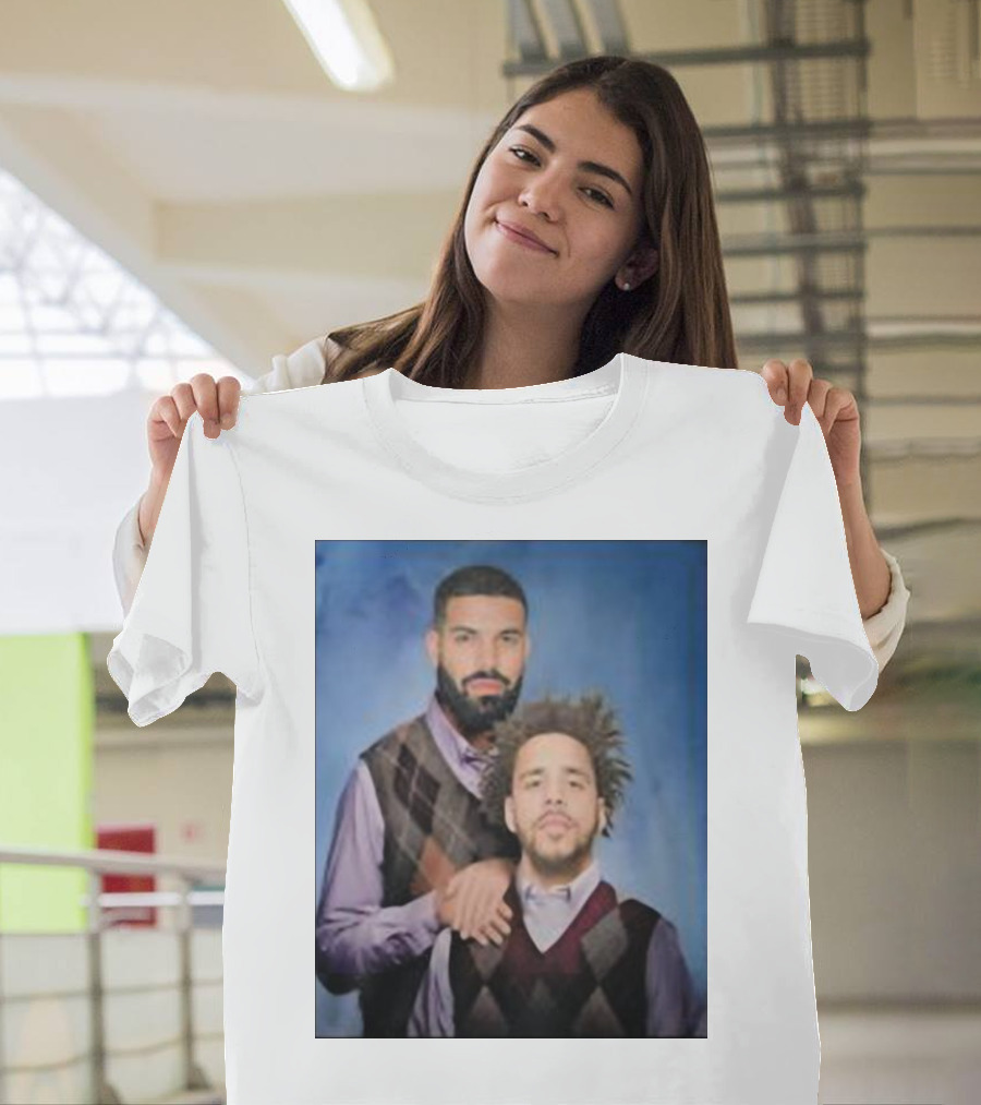 Drake and J. Cole Iconic Step Brothers Parody Collab T-Shirt