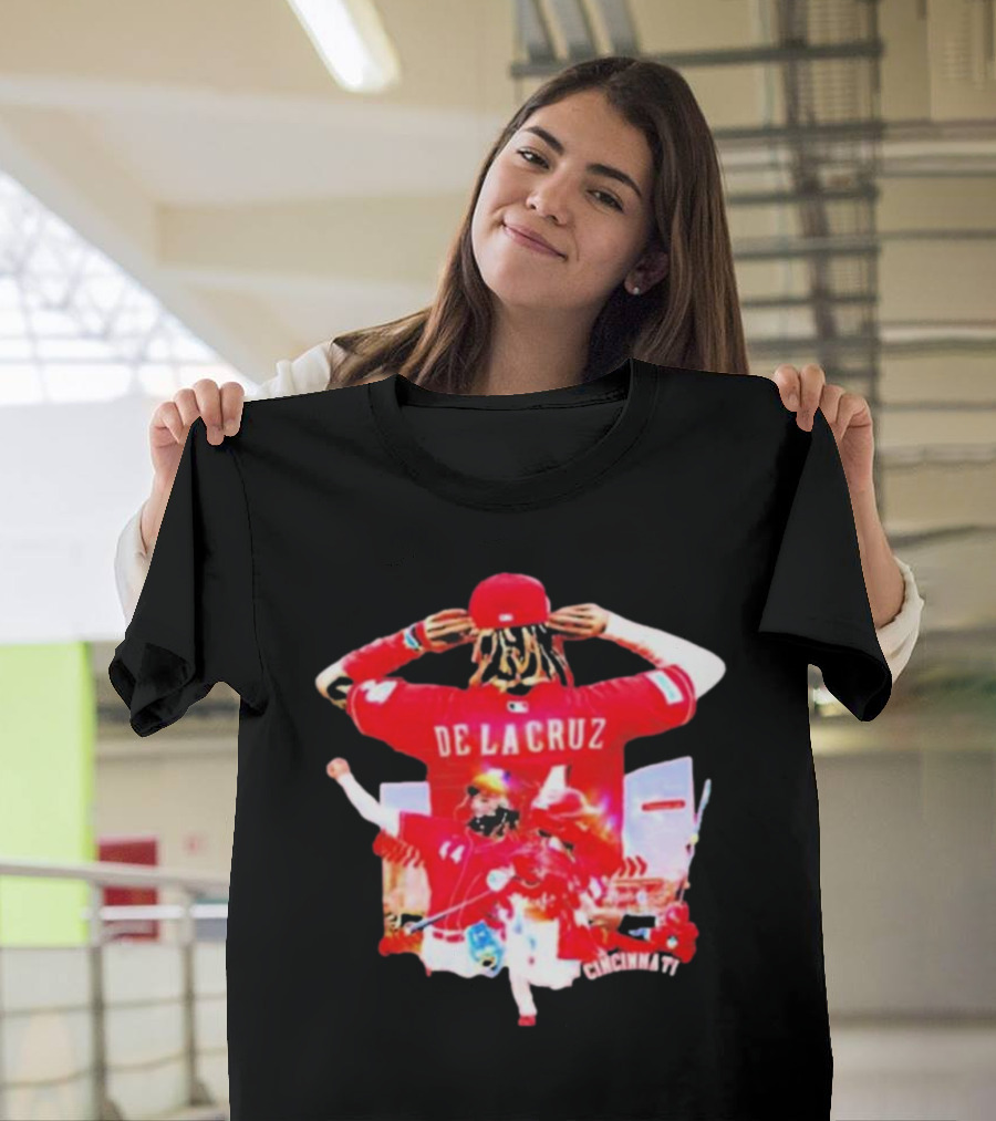 Elly De La Cruz Cincinnati Baseball Player Jersey T-Shirt