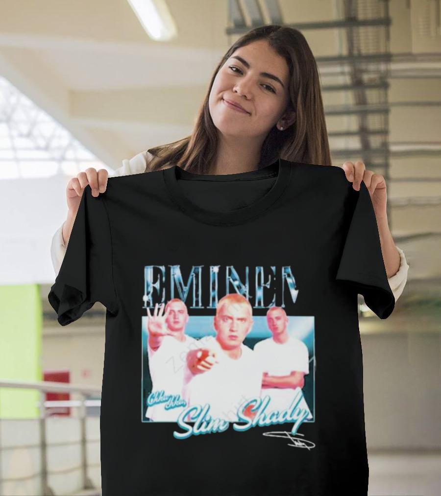 Eminem Chka Chka Slim Shady Eminem Merch T-Shirt