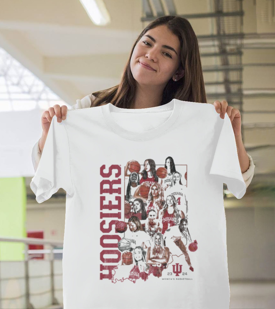 Indiana Hoosiers 23-24 Women's Basketball Team Exclusive Release T-Shirt