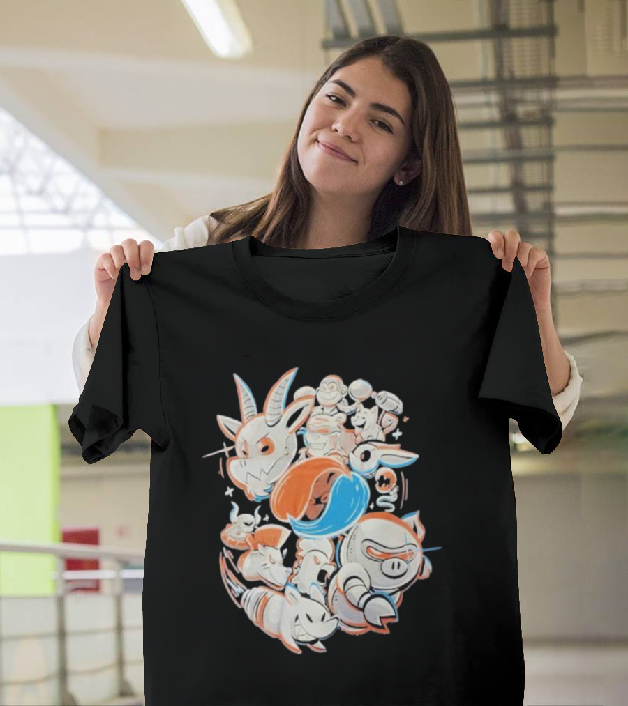 Extremely Cool Adofai Iconic Characters Compilation T-Shirt