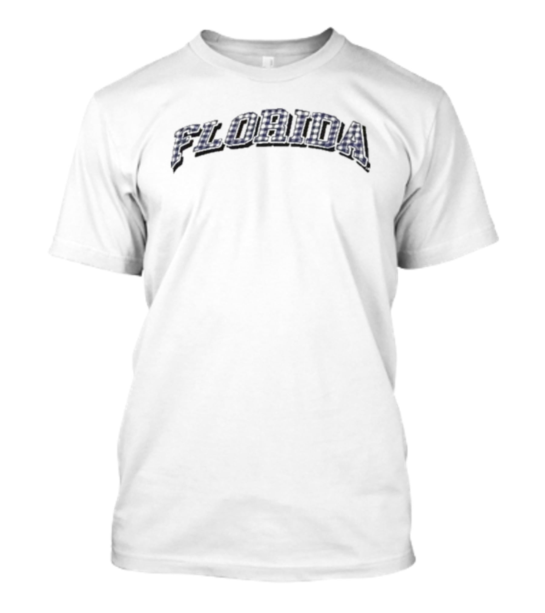 Florida Gators Zoozatz Women's Gingham Cropped T-Shirt