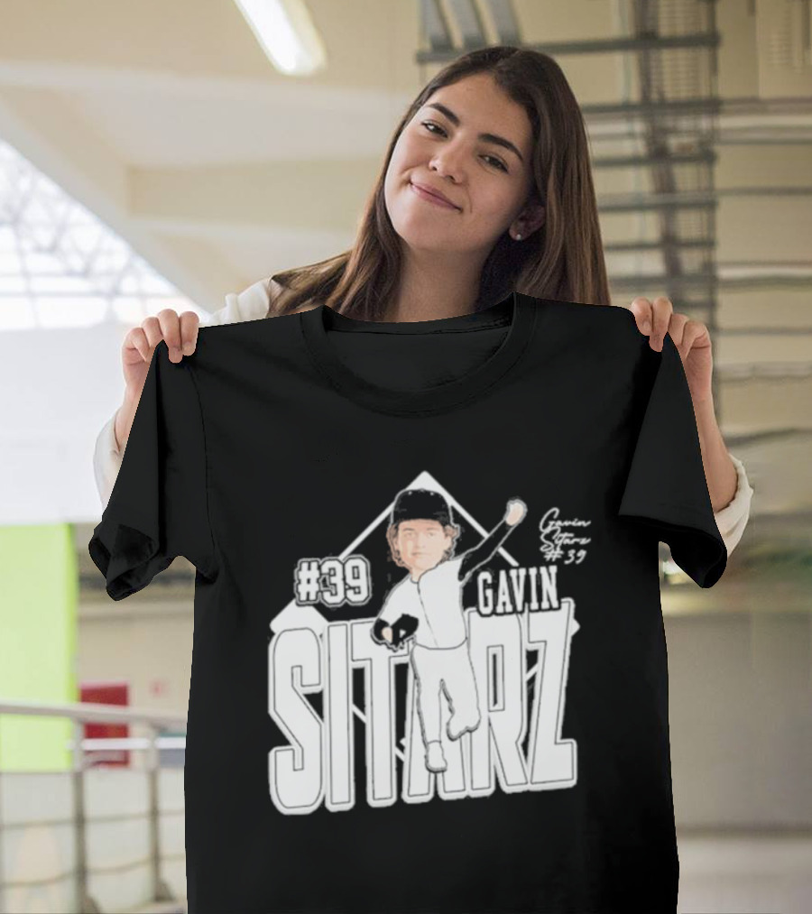 Gavin Sitarz #39 Michigan State Signature T-Shirt
