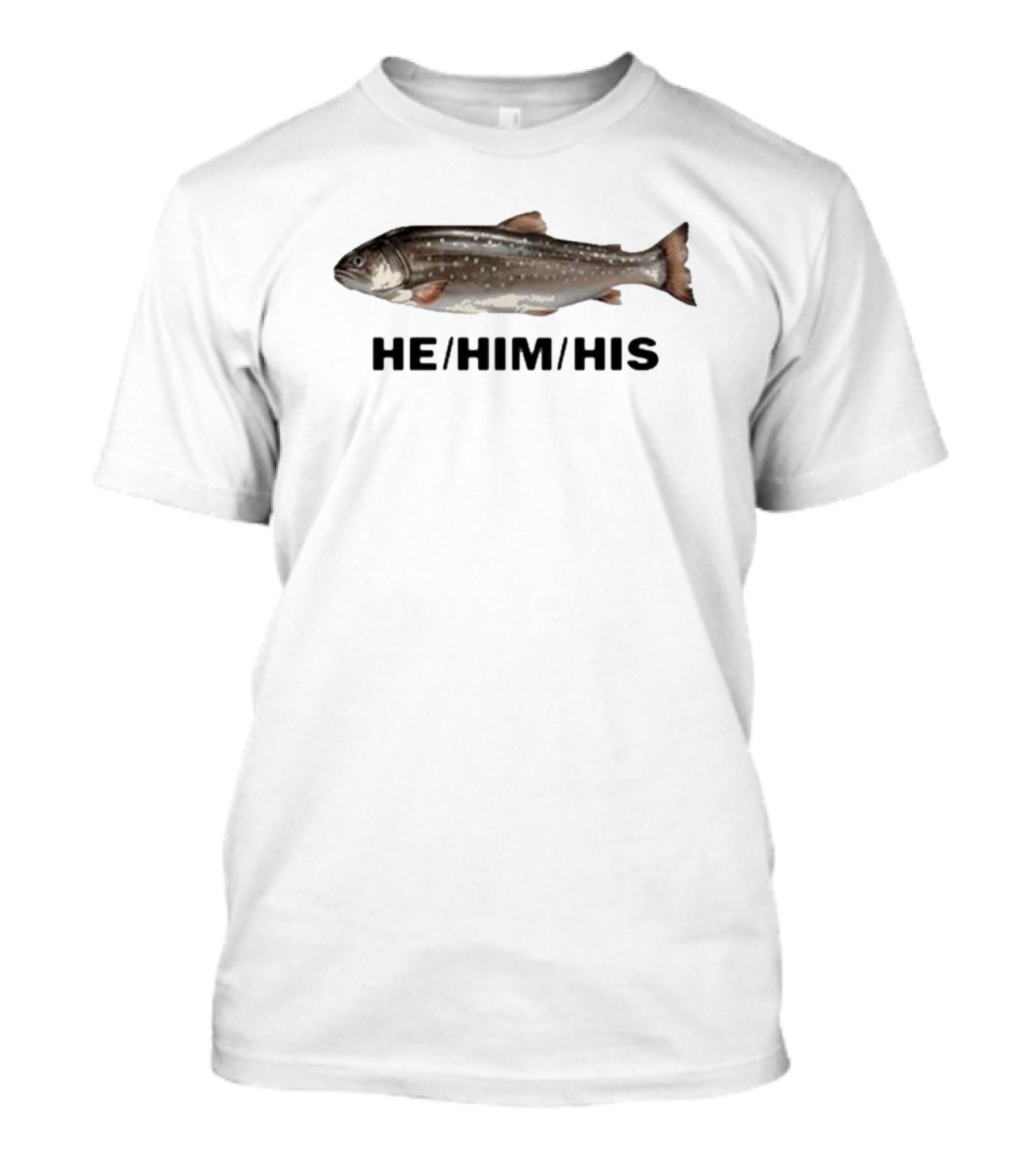 Dillon Francis He Him His Fish He/Him/His T-Shirt