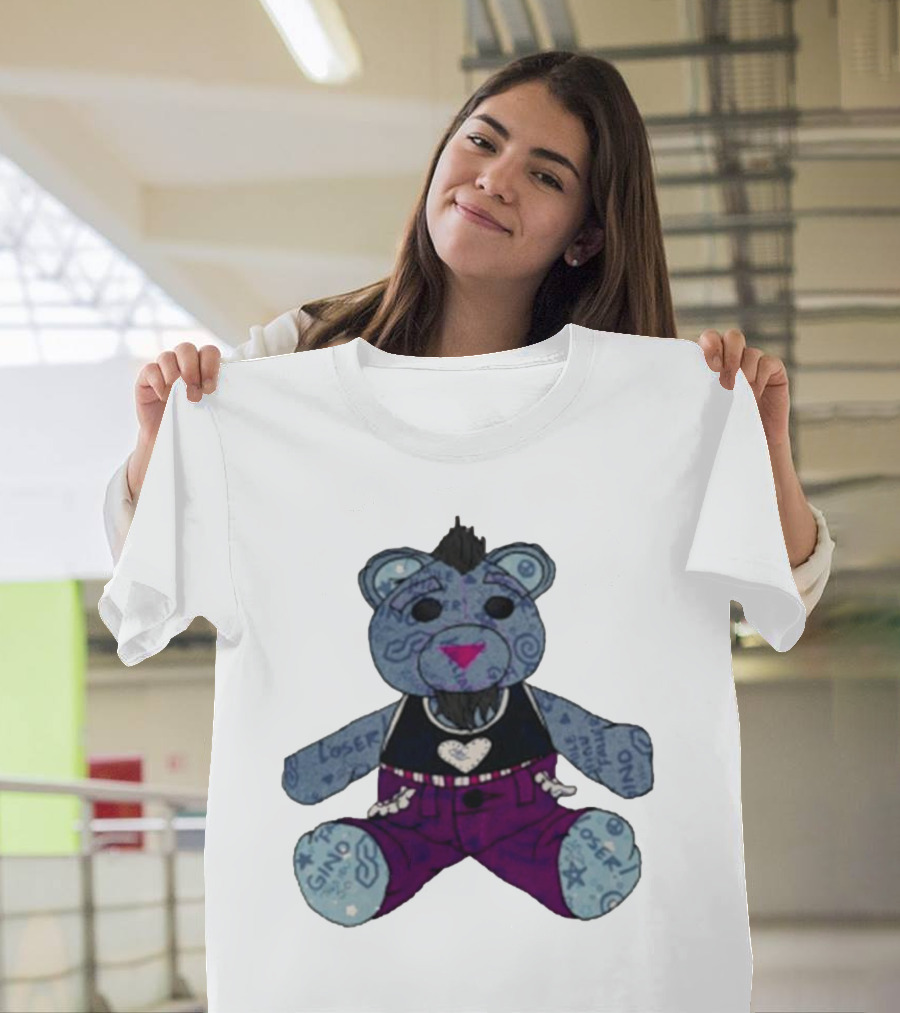 Doodle Bear Killian Krowe Bear Loser One Gino T-Shirt