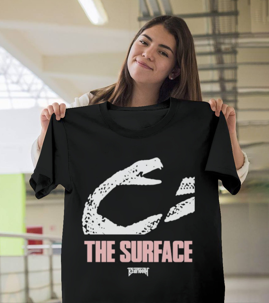 Beartooth The Surface Snake White Text T-Shirt