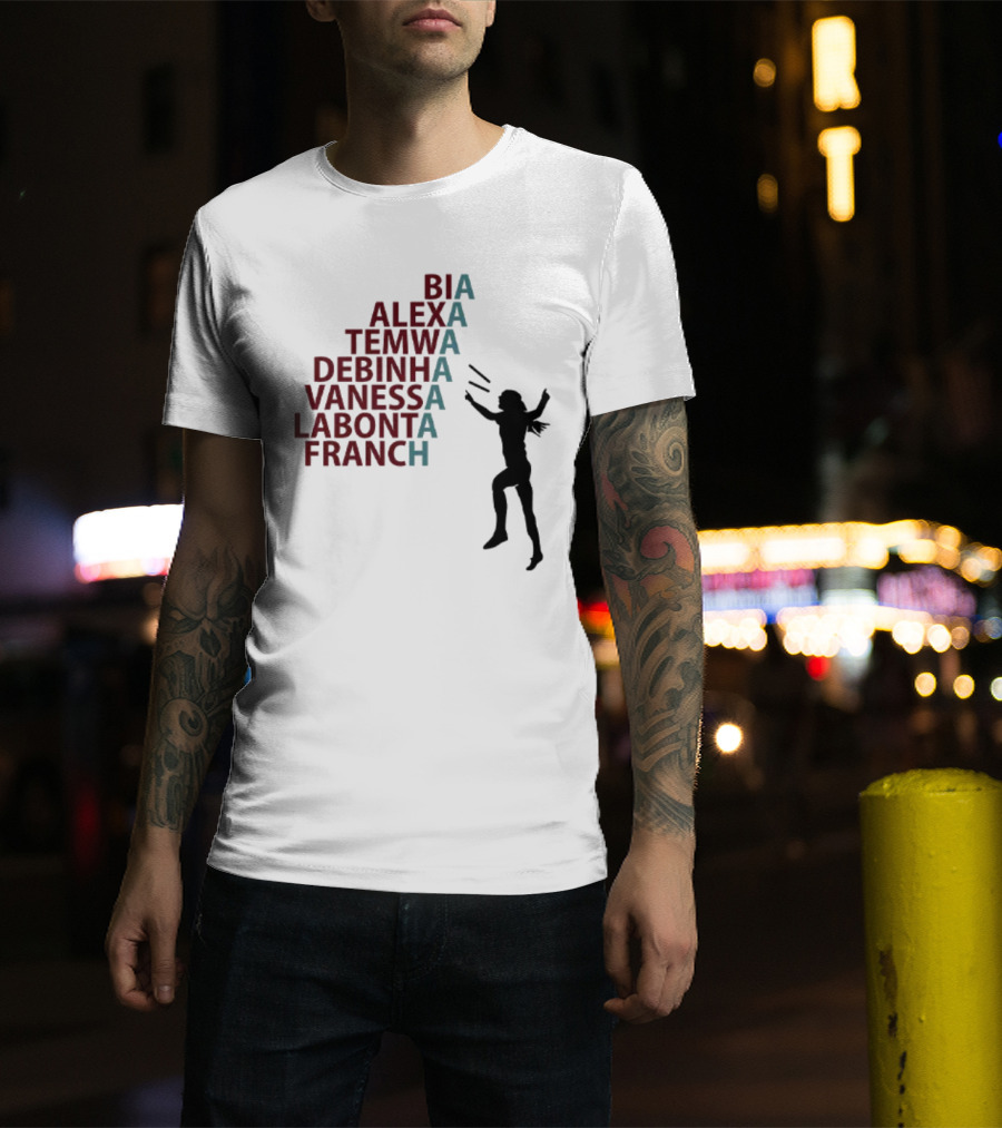 Bia Alexa Temwa Debinha Vaness Labonta Franch Volleyball Player T-Shirt