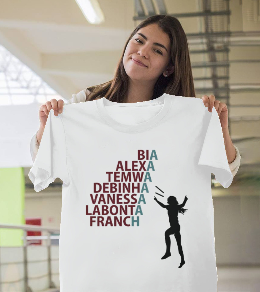 Bia Alexa Temwa Debinha Vaness Labonta Franch Volleyball Player T-Shirt