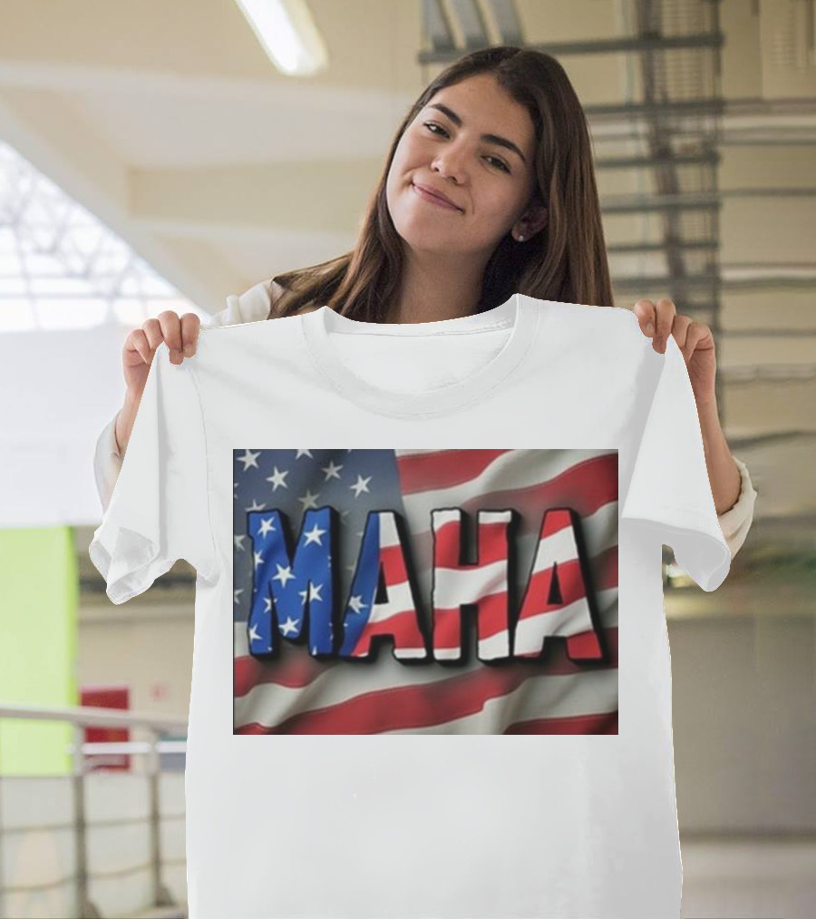 Bryce Lipscomb Maha Make America Healthy Again USA Flag T-Shirt