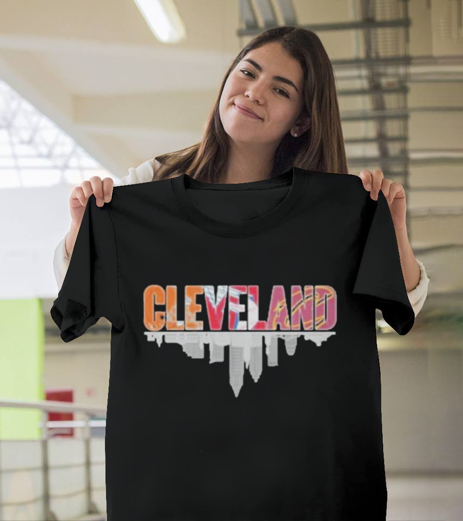 Cleveland City Skyline T-Shirt