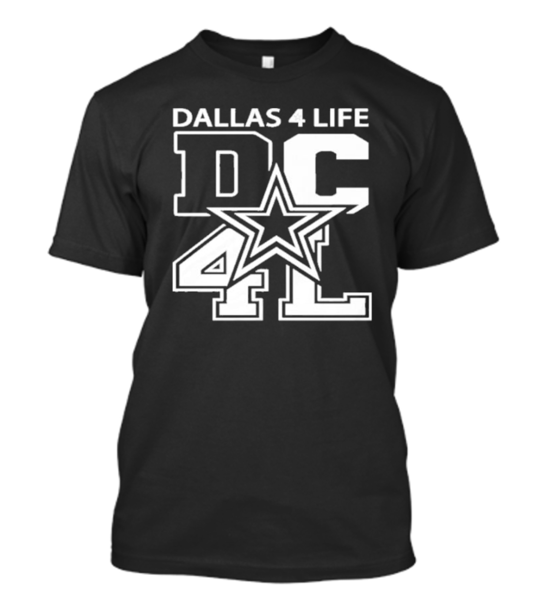 Dallas 4 Life DC 4L Star T-Shirt