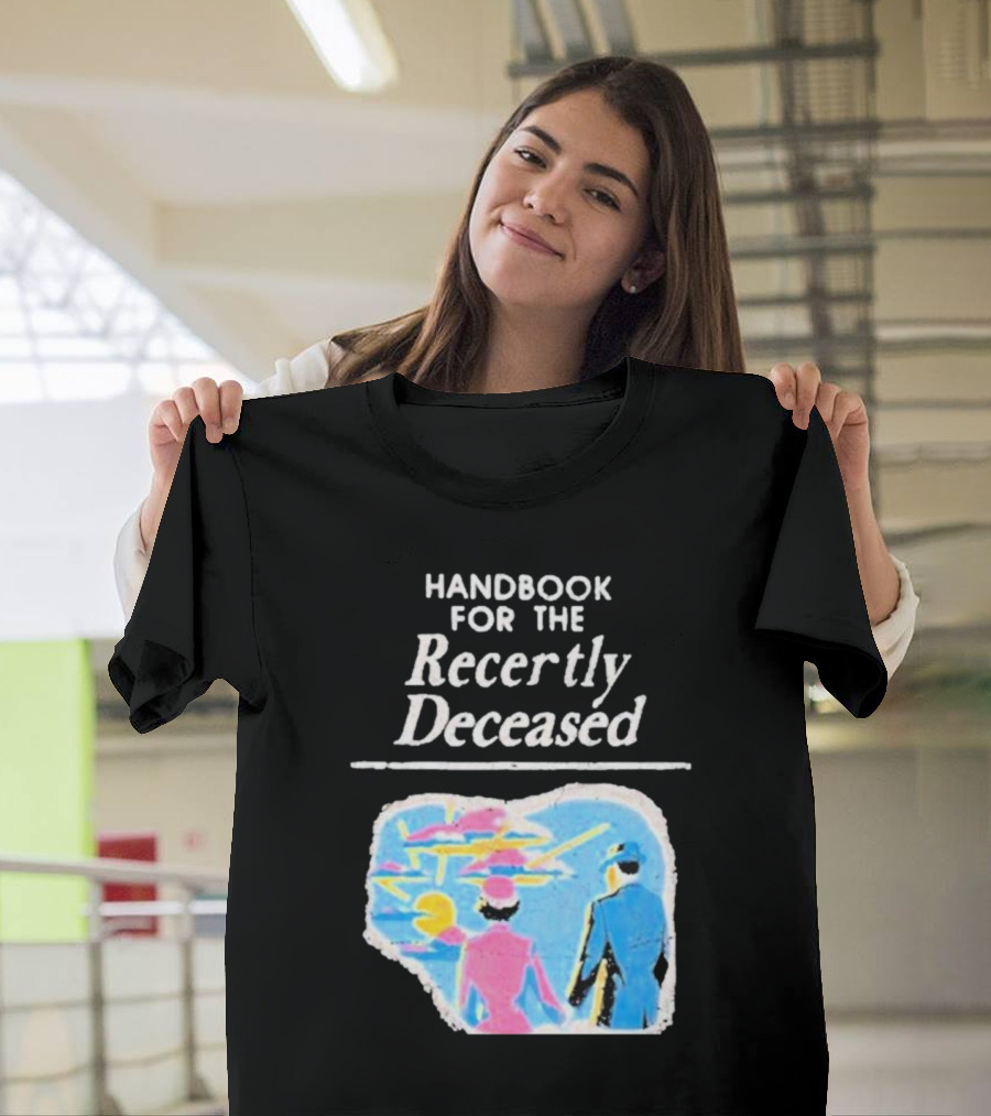 Handbook for the Recently Deceased Our Flag Means Death Band Logo Mash Up T-Shirt