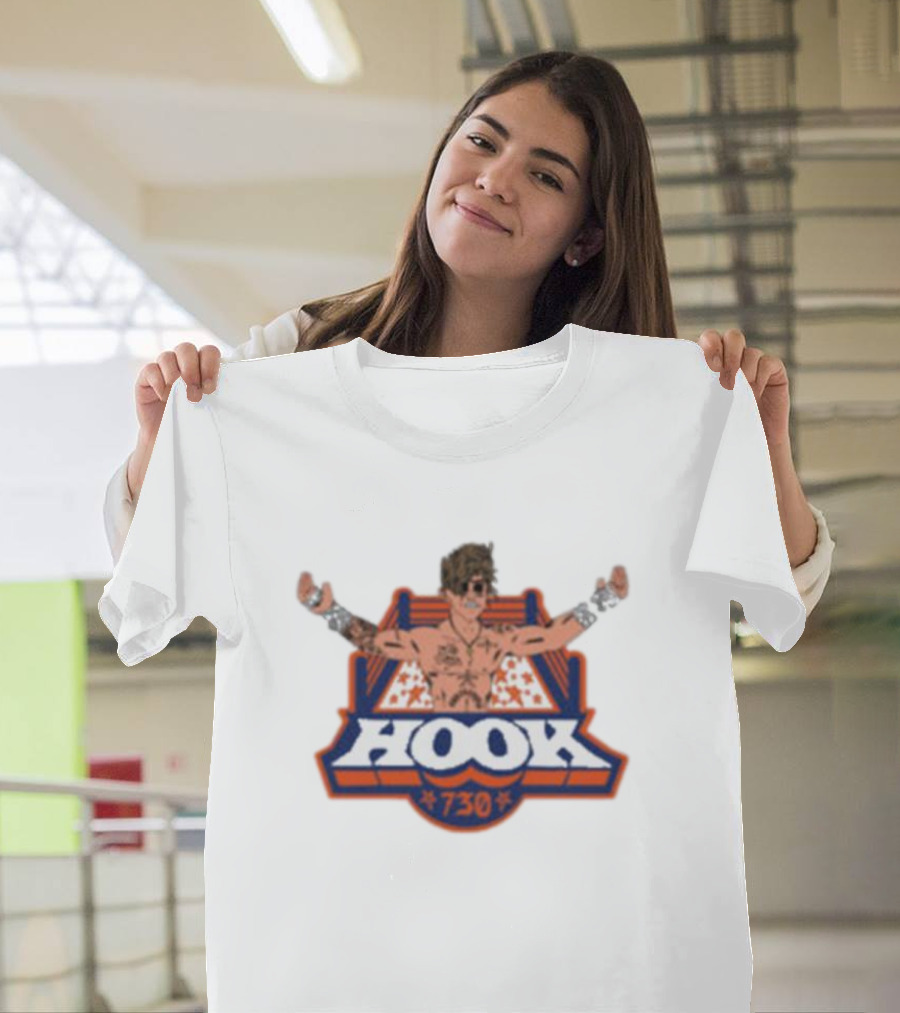 Hook 730 Wild Islander Retro Starburst Wrestler T-Shirt