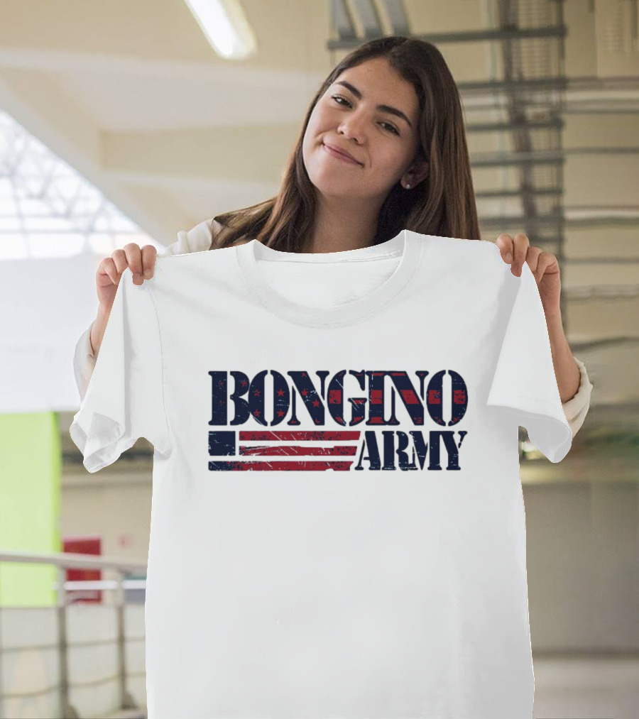 Bearded Spartan Bongino Army T-Shirt