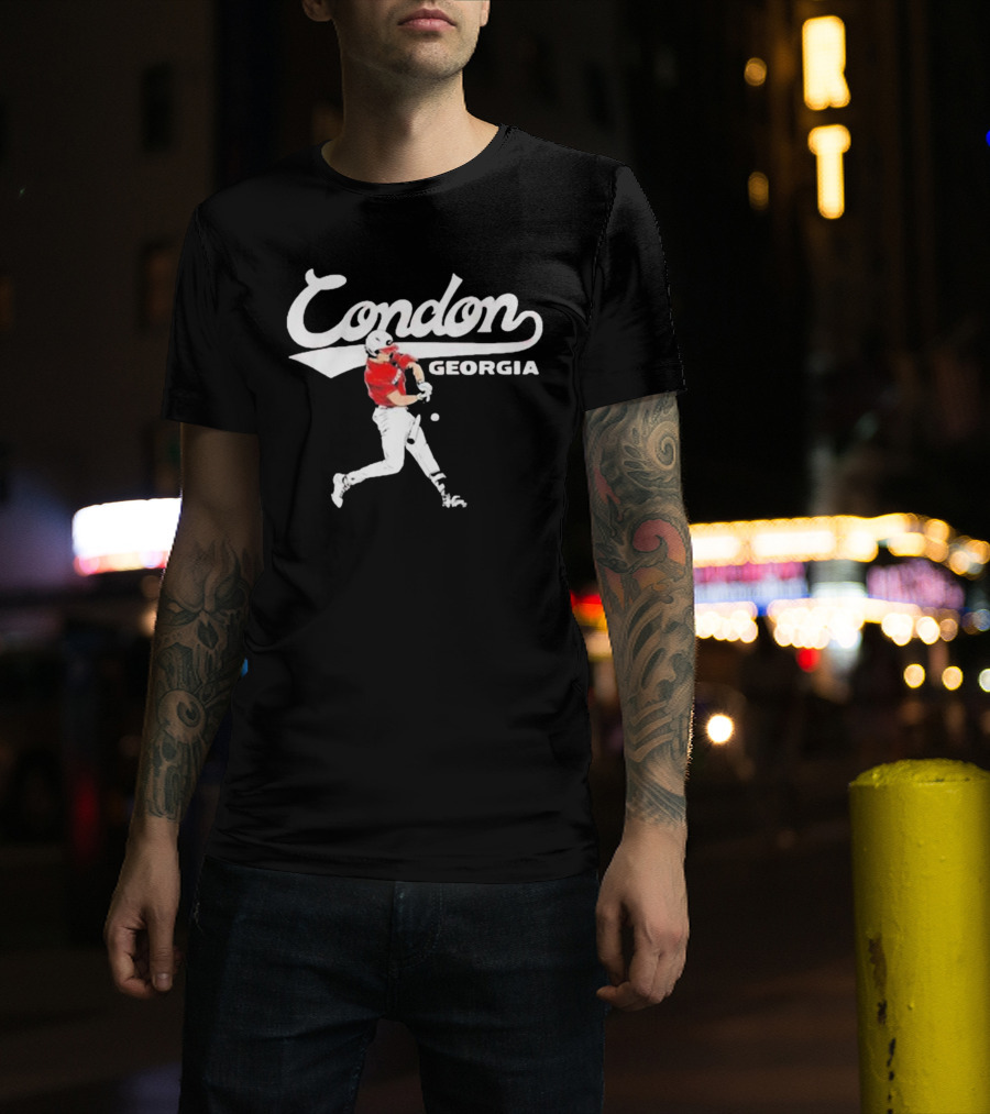 Georgia Condon Baseball Slugger Swing T-Shirt