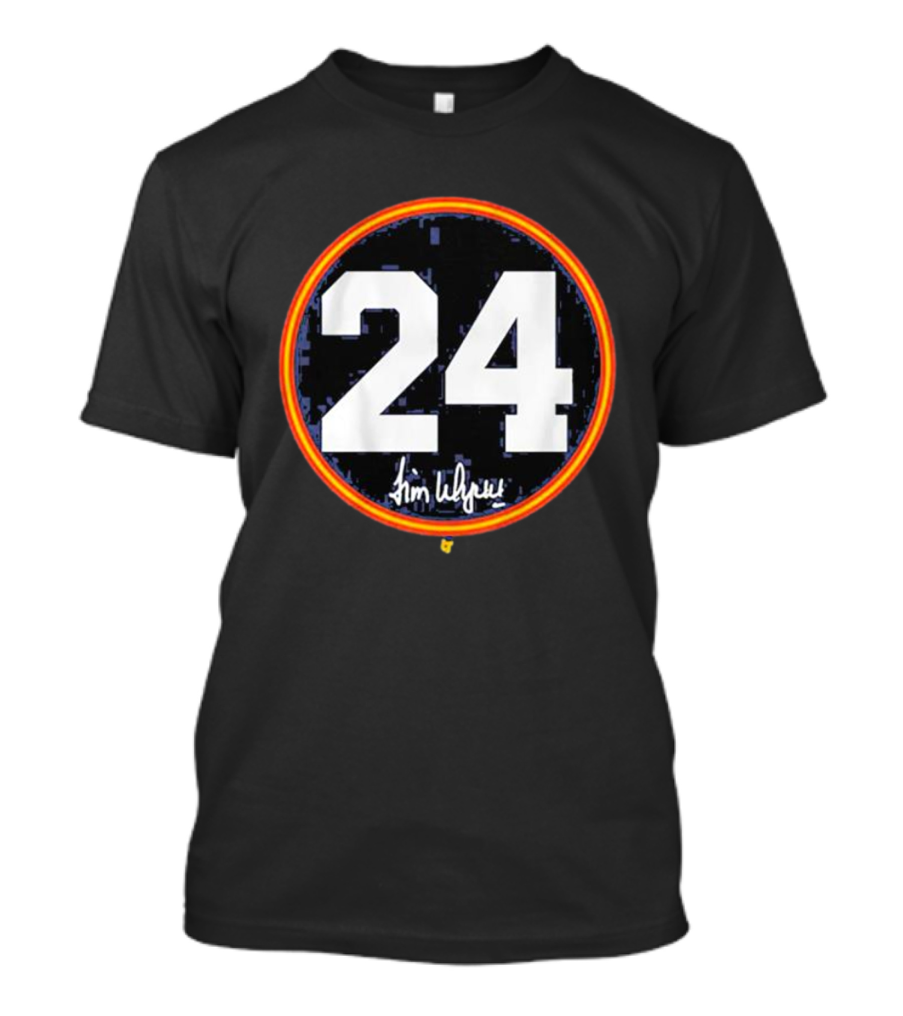 Jimmy Wynn Signature Number 24 Circle T-Shirt