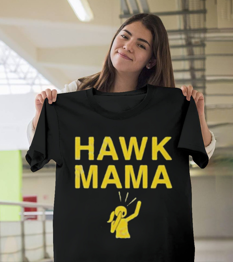 Iowa Hawk Mama Fan Enthusiast T-Shirt
