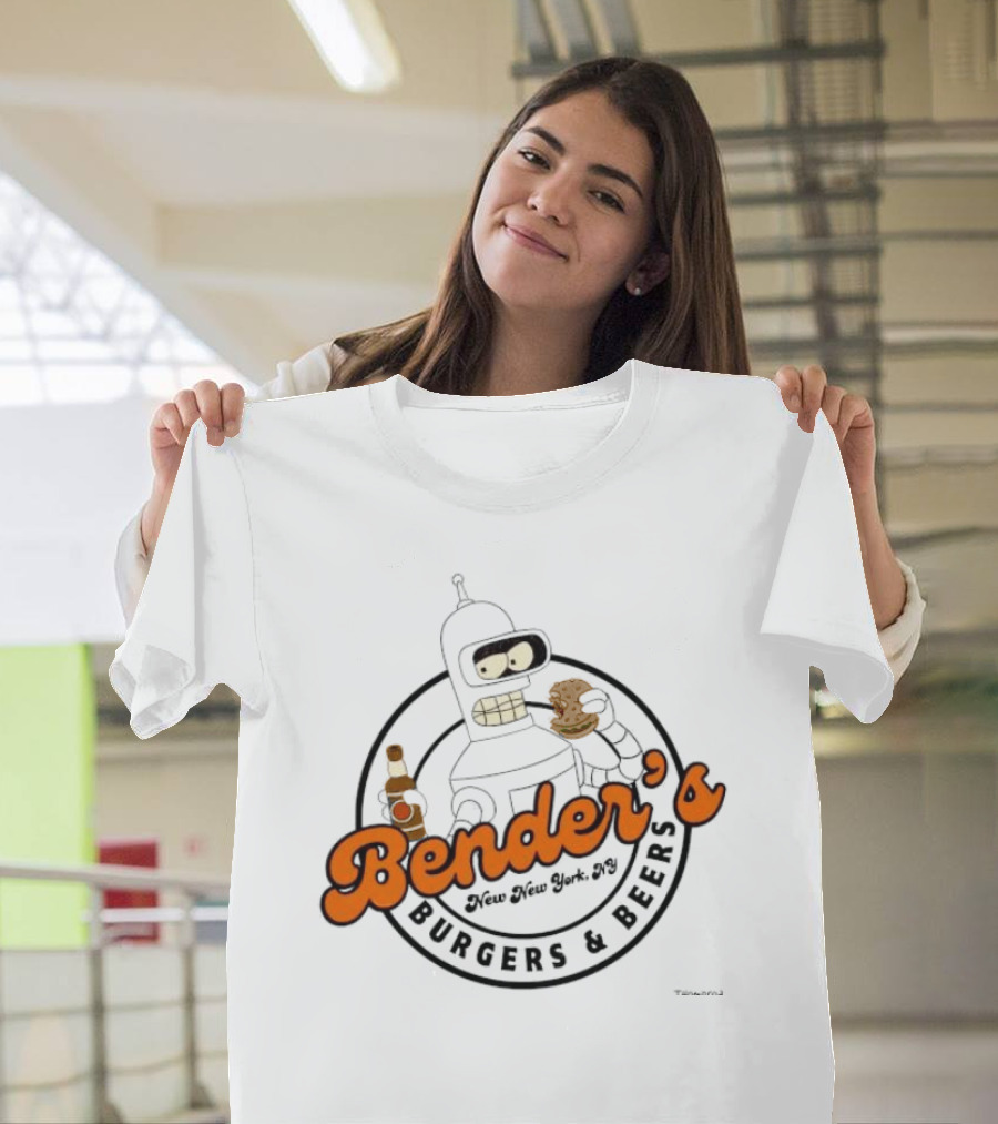 Bender’s Burgers And Beers New New York NY T-Shirt