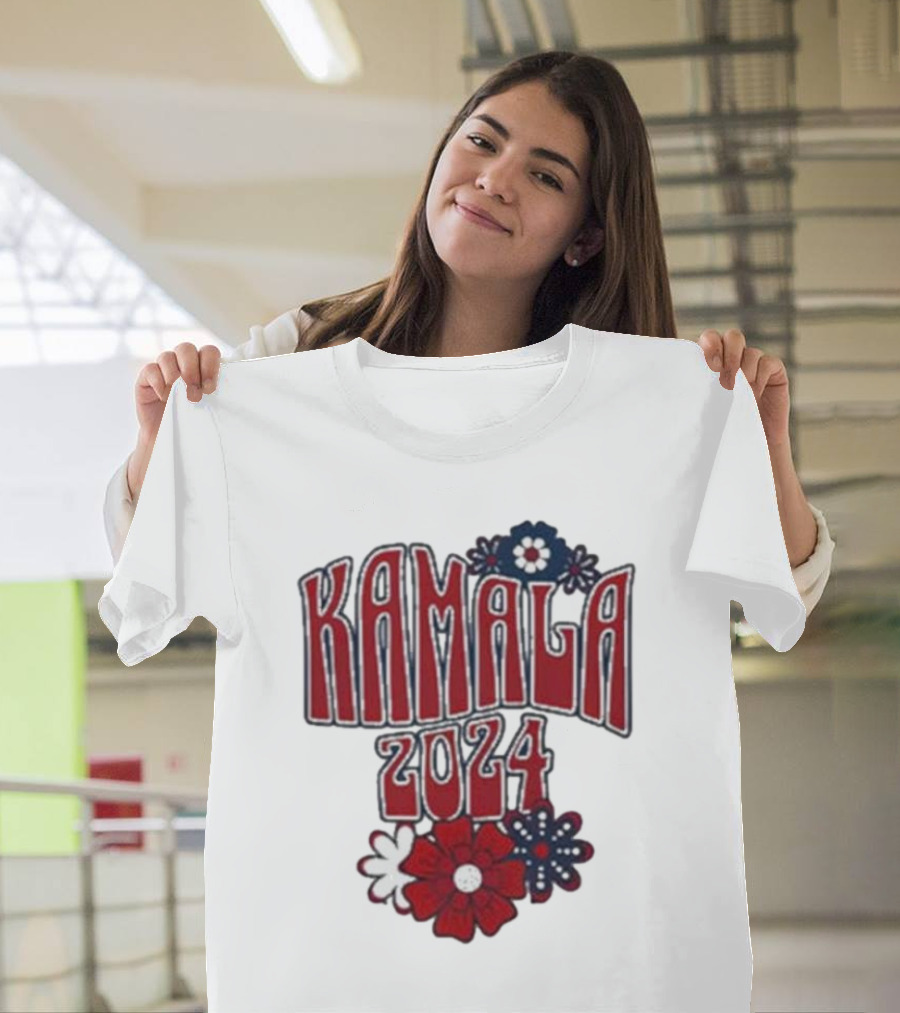 Kamala 2024 Floral T-Shirt