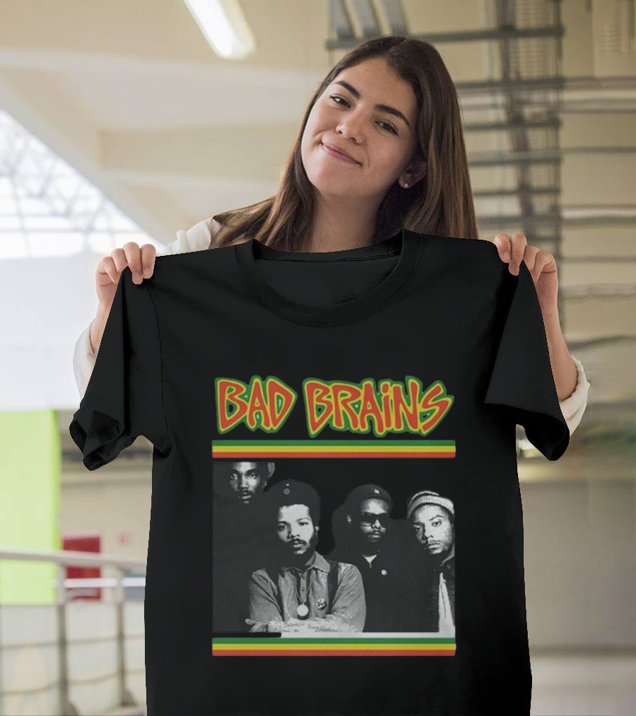 Bad Brains Reggae Punk Band Iconic Style Summer T-Shirt