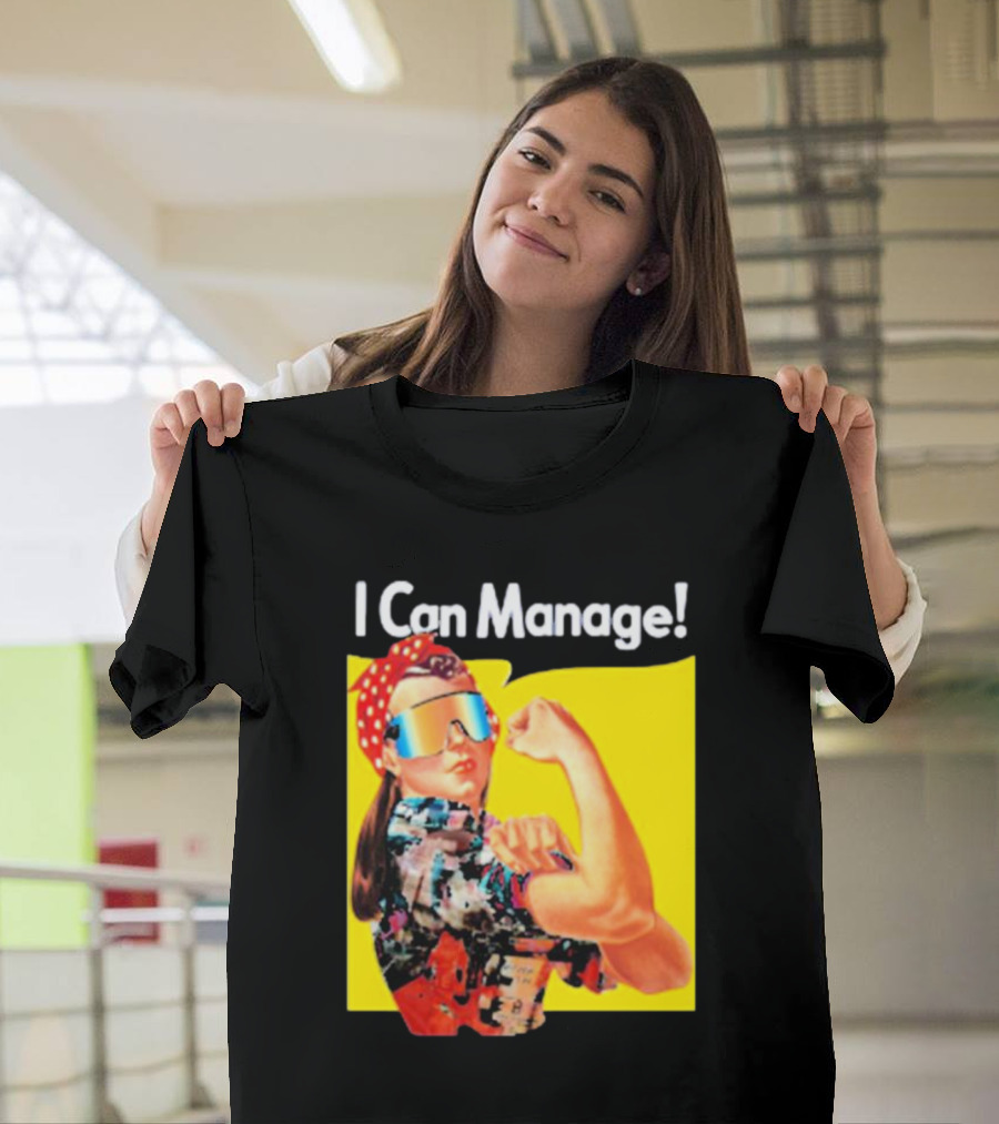 Local Dude Real Logan Ross I Can Manage Retro Iconic Concept T-Shirt