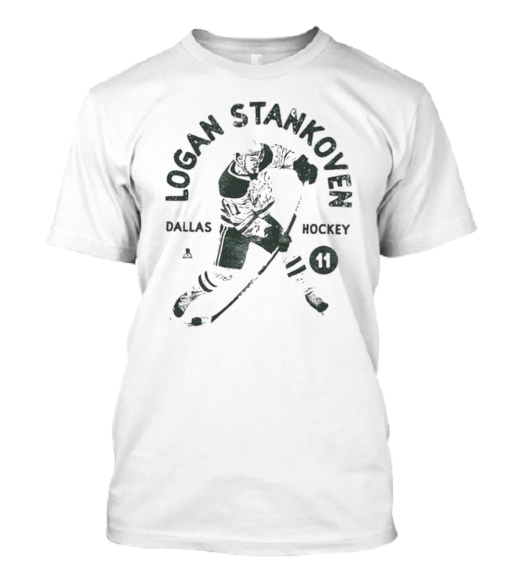 Logan Stankoven Dallas Hockey 11 T-Shirt
