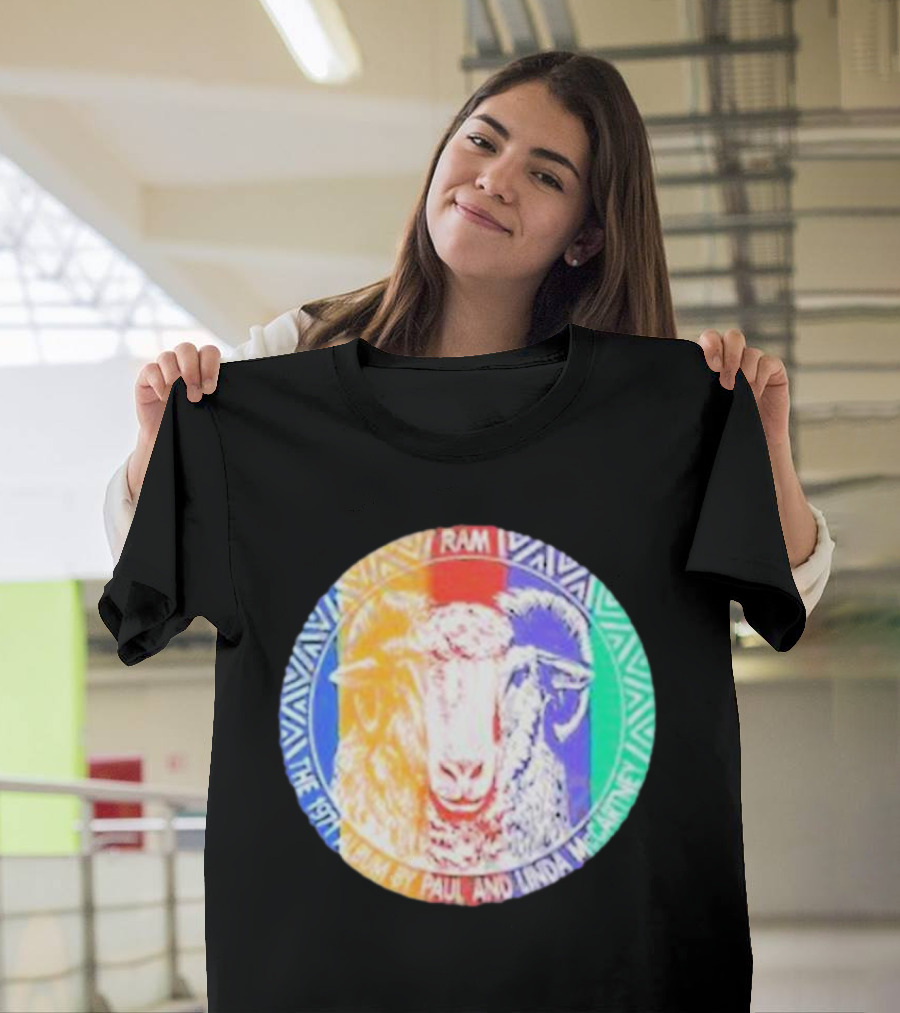 Ram The 1971 Album By Paul And Linda McCartney Multicolor T-Shirt